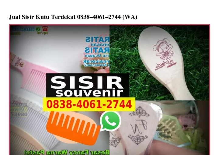 jual sisir kutu terdekat 0838 4061 2744 wa