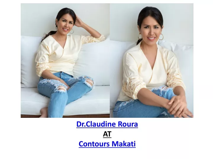 dr claudine roura at contours makati