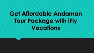 Andaman Package for Couple