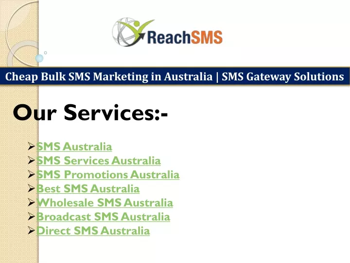 cheap bulk sms marketing in australia sms gateway