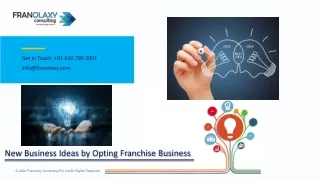 New Business Ideas by Opting Franchise Business