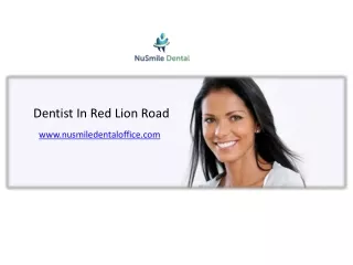 Dentist In Red Lion Road - nusmiledentaloffice.com
