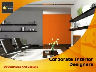 Best Corporate interior Designers in Delhi
