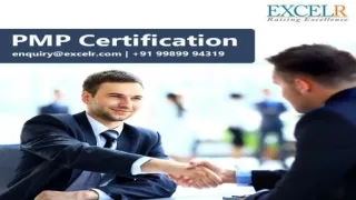PMP Certification training