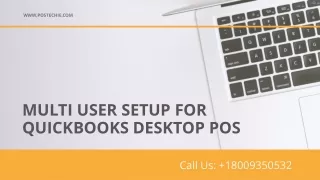 Multi User Setup for QuickBooks Desktop POS