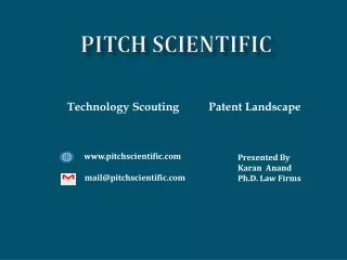 Patent Landscape | Technology Scouting