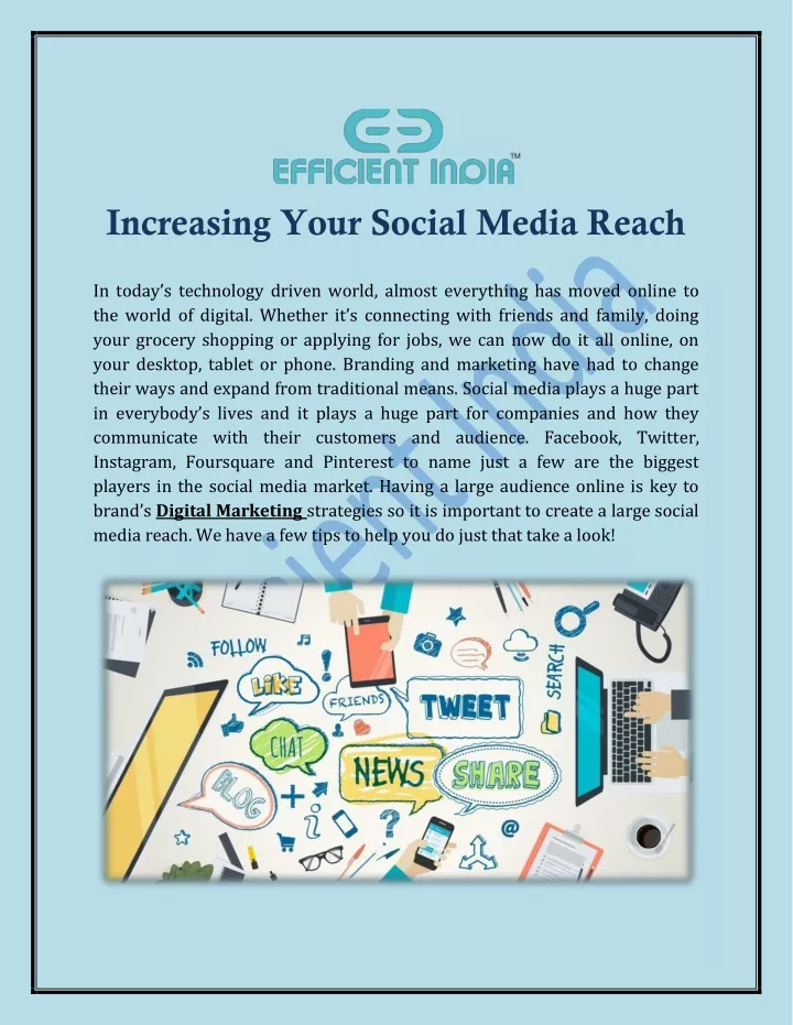 increasing your social media reach
