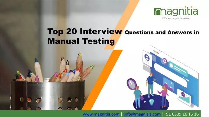 top 20 interview questions and answers in manual