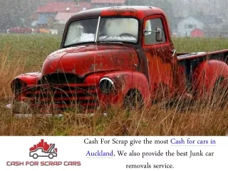 Get Benefits Of Scrap Car Removal Services In Auckland