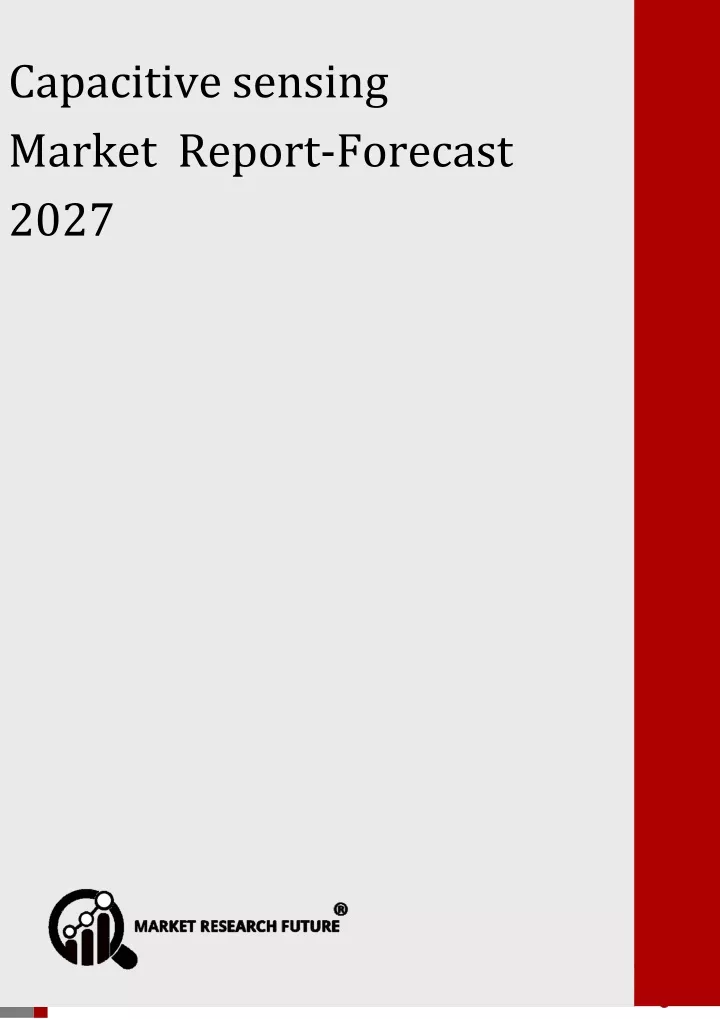 capacitive sensing market report forecast 2027