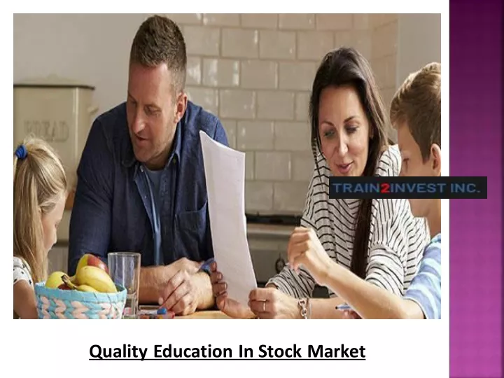 quality education in stock market