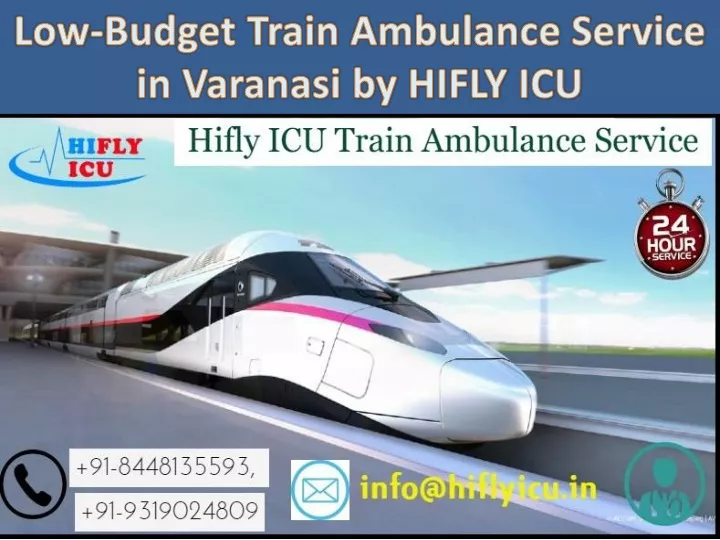 low budget train ambulance service in varanasi