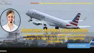 Find Cheap Flights by American Airlines Reservations