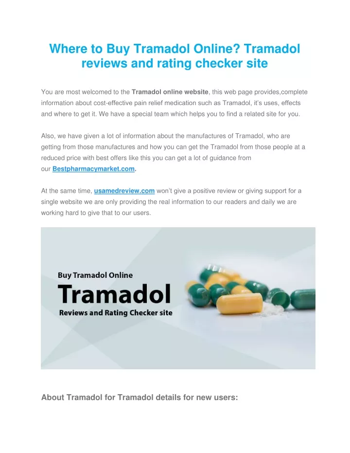 where to buy tramadol online tramadol reviews