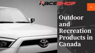 Outdoor and Recreation Products in Canada