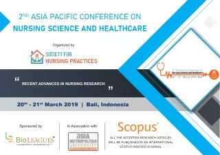 Asia Pacific Conference on Nursing Science and Healthcare