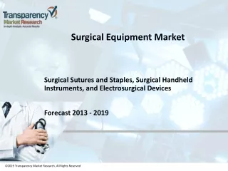 Surgical Equipment Market Development Trends & Competitive Analysis by Leading Industry Players
