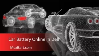 Car battery online