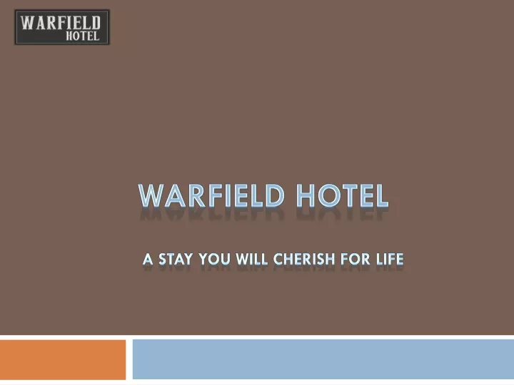 warfield hotel