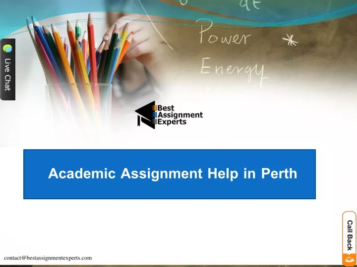 academic assignment help in perth