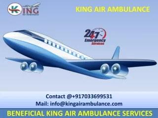 Take King Emergency Air Ambulance Services in Gorakhpur and Bagdogra