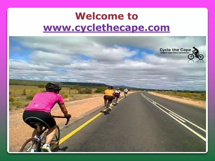 welcome to www cyclethecape com