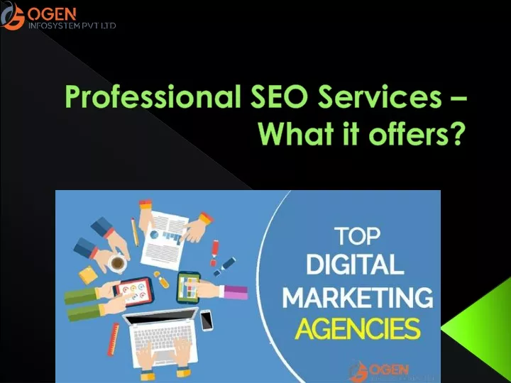 professional seo services what it offers