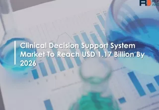 Clinical Decision Support System Market Future Trends and Business Opportunities