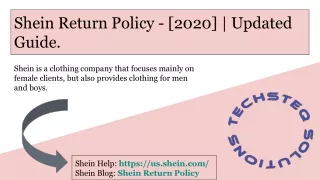 Shein's Return Guide