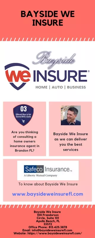 Home Owners Insurance Agent Brandon FL