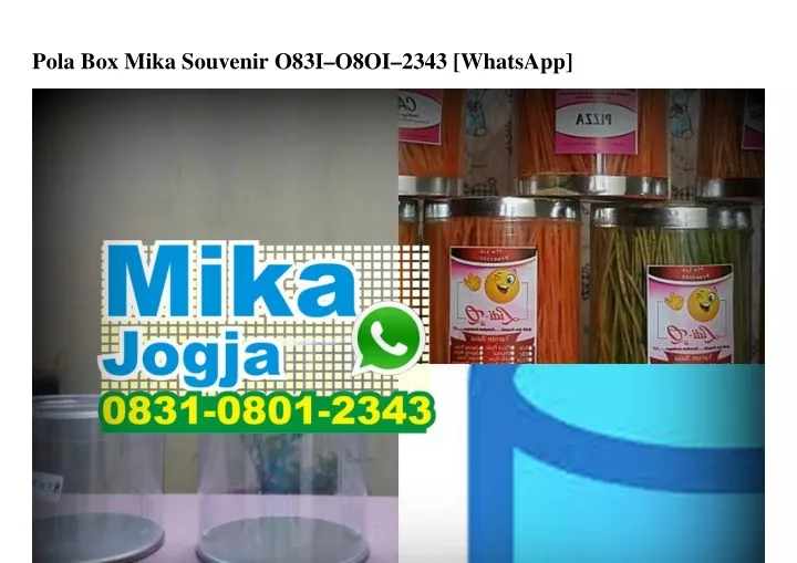 pola box mika souvenir o83i o8oi 2343 whatsapp