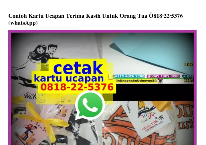 contoh kartu ucapan terima kasih untuk orang