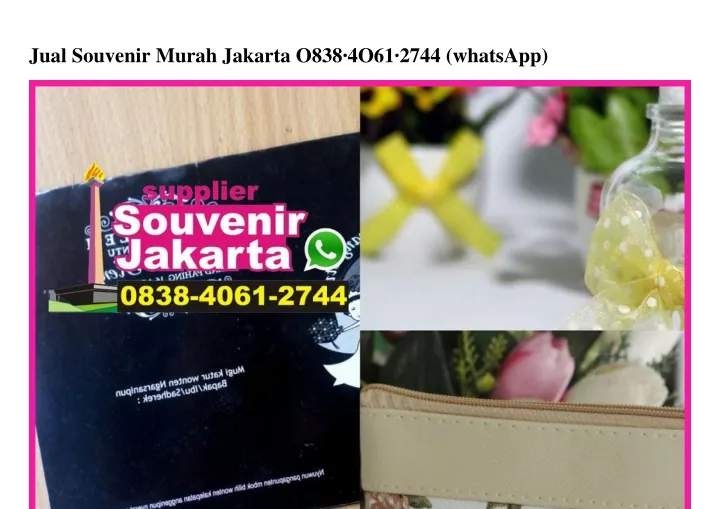 jual souvenir murah jakarta o838 4o61 2744