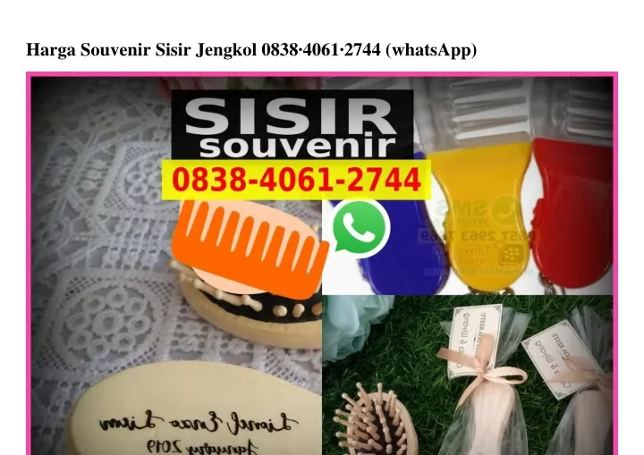 harga souvenir sisir jengkol 0838 4061 2744