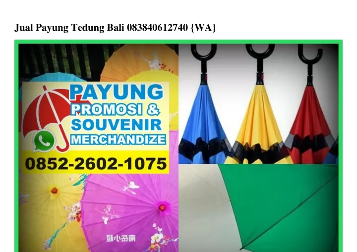 jual payung tedung bali 083840612740 wa