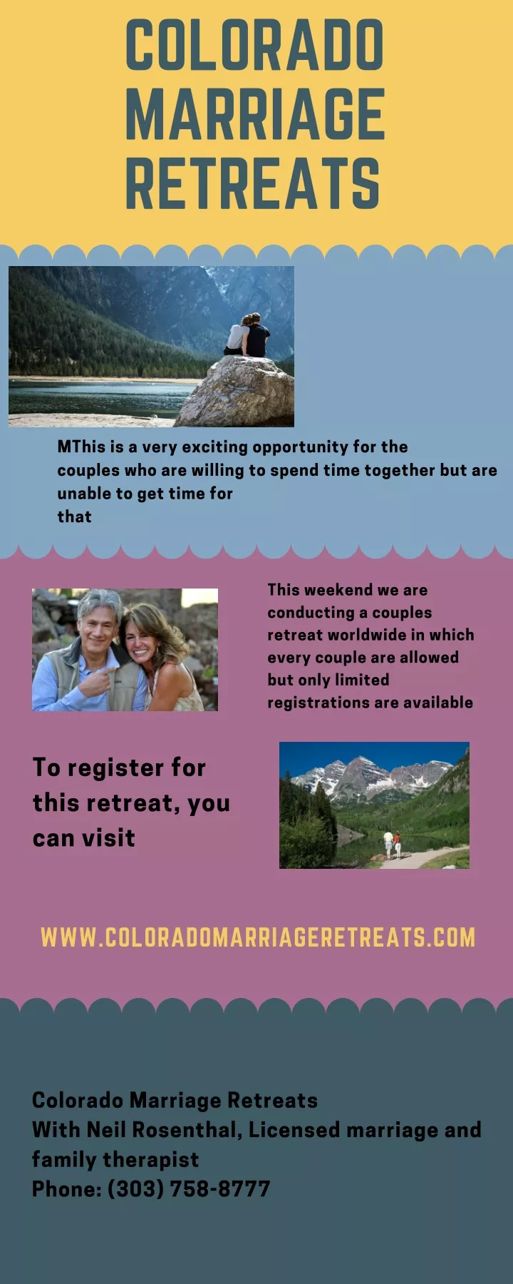 colorado marriage retreats