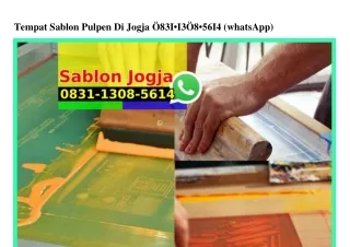 tempat sablon pulpen di jogja 83i i3 8 56i4