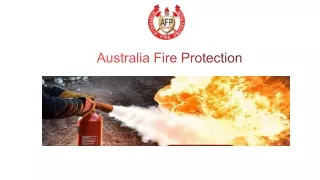 Fire Protection Equipment Melbourne