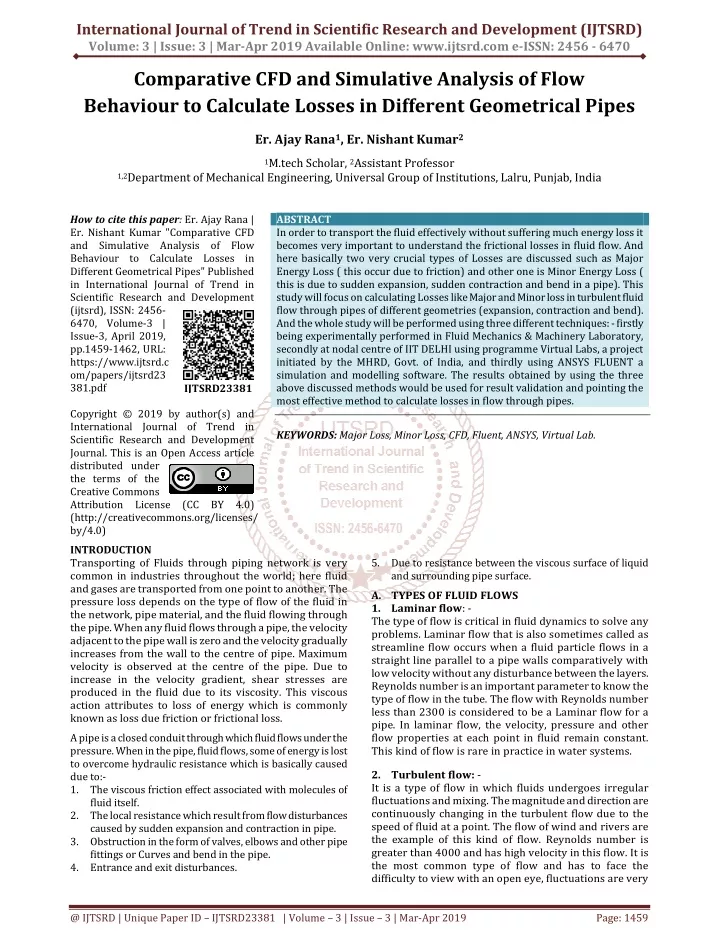 international journal of trend in scientific