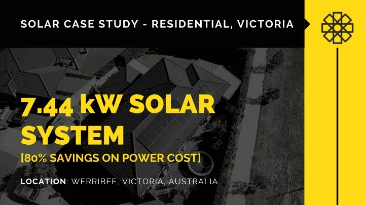 solar case study residential victoria