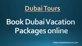 Explore dubai shore excursions packages online
