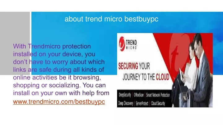 about trend micro bestbuypc