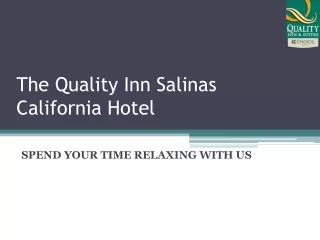 The Entire Travel Itinerary for Your Trip to Salinas, Ca