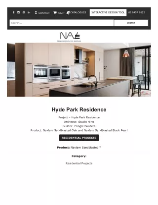 Hyde Park Residence - New Age Venners