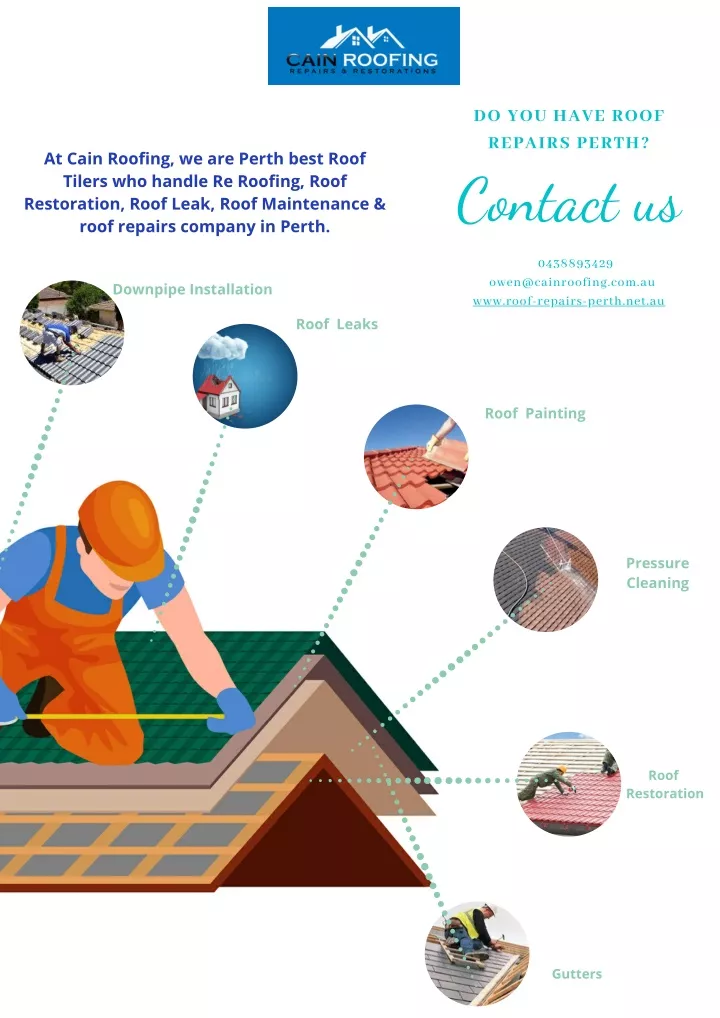 do you have roof repairs perth