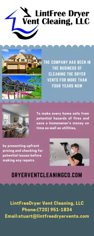 Commercial Dryer Vent Cleaning Service Castle Rock CO