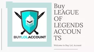 Buy Lol Account