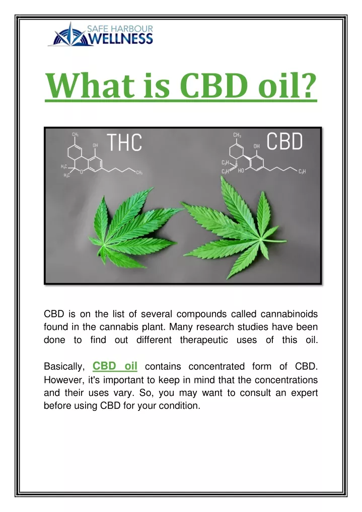 what is cbd oil