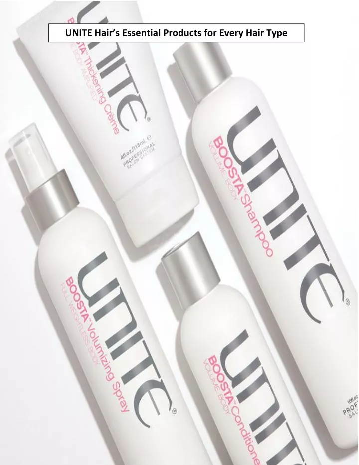 unite hair s essential products for every hair