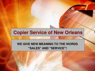 Copiers Rental | Copier Service of New Orleans